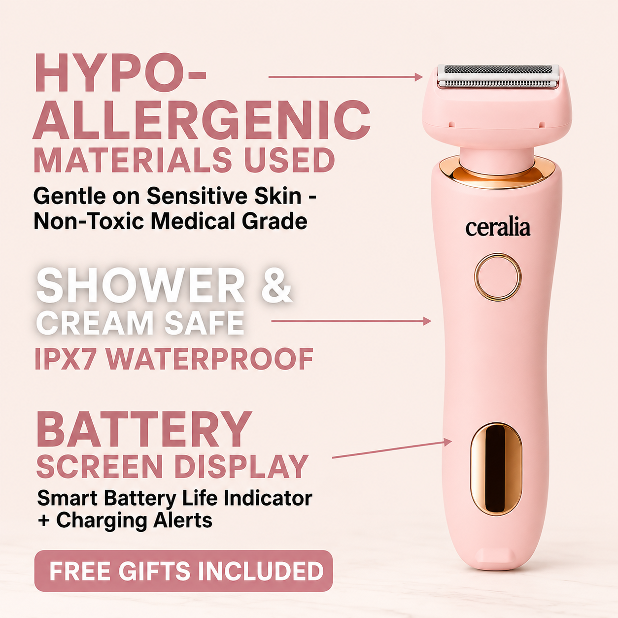 Ceralia™ SilkShave Pro