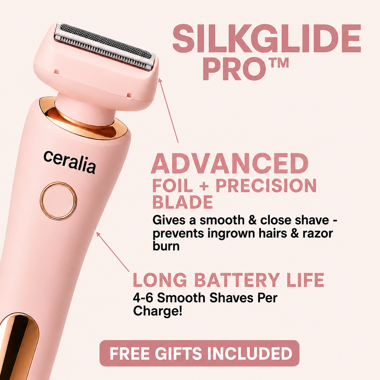 Ceralia™ SilkShave Pro