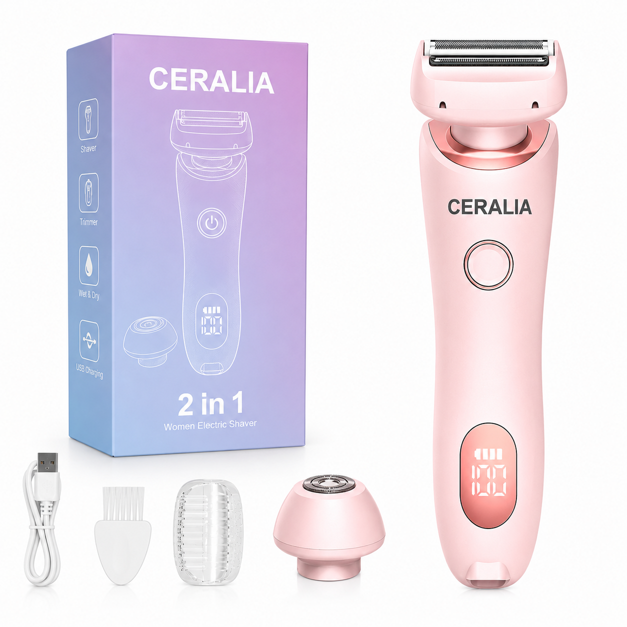 Ceralia™ SilkShave Pro